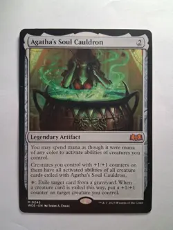 Agatha's Soul Cauldron Wilds of Eldraine, MTG Magic the Gathering - Image 1
