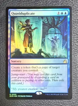 MTG Quasiduplicate - Foil NM-Mint Ravnica Remastered Magic - Image 1