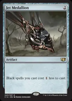 MTG English Jet Medallion NM Normal Commander 2014 Edition - Image 1