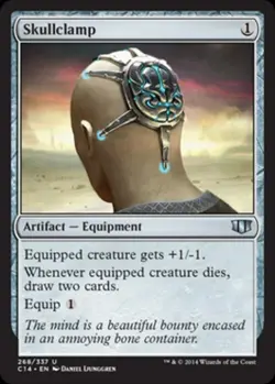 MTG English Skullclamp NM Normal Commander 2014 Edition - Image 1