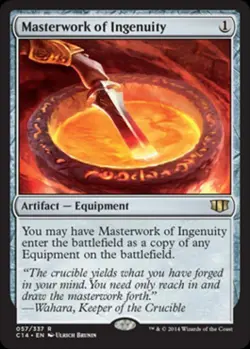 MTG English Masterwork of Ingenuity NM Normal Commander 2014 Edition - Image 1