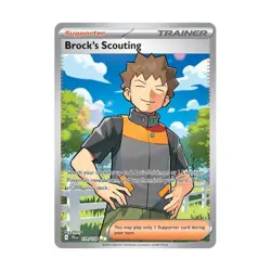 Pokemon SV: Journey Together Brock's Scouting - 179/159 (UR) #179/159 (Hol NM - Image 1