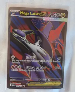 Pokemon Mega Evolution Mega Latias ex Full Art 163/132 Near Mint- English - Image 1