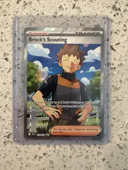 Pokemon Brock's Scouting 179/159 Sv09: Journey Together Holo - Image 1