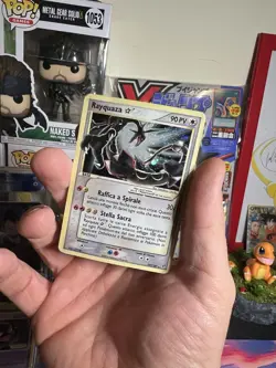 Pokemon Rayquaza Gold Star 107/107 Ex Deoxys ITA Holo POOR - Image 5
