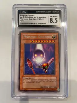 Yugioh - Moisture Creature PGD-013 Rare CGC 8.5 - Image 1
