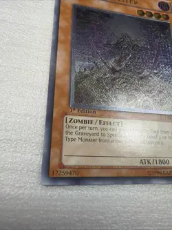 Near Mint Zombie Master - TAEV-EN039 - Ultimate Rare - 1st Edition - YuGiOh - Image 2