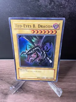 Yugioh Red Eyes Black Dragon SDJ-001 Ultra - Image 1