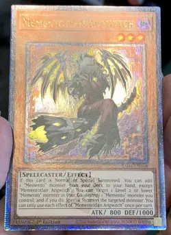 Yugioh Mementotlan Angwitch RA04-EN048 Quarter Century Secret Rare NM w/Tracking - Image 4