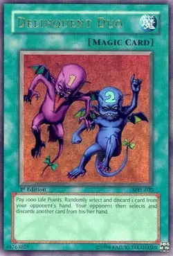 Delinquent Duo - Unlimited Magic Ruler HP YuGiOh - Image 1