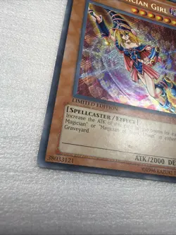 YuGiOh! Dark Magician Girl CT2-EN004 Secret Rare Limited Edition Lp - Image 2