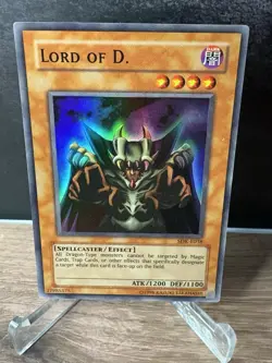 YUGIOH Super Rare Lord Of D. SDK-E038 - Image 1