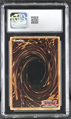 CGC 8.5 Yugioh Dark Magician SDY-006 Ultra Rare Unlimited *0008 - Image 2