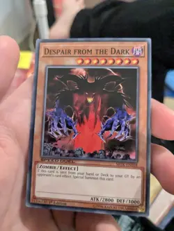 SBTK-EN018 Despair from the Dark Common 1st Edition YuGiOh Card - Image 1