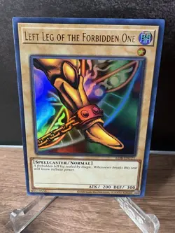 Yugioh! LP Left Leg of the Forbidden One - LOB-EN121 - Ultra Rare - Unlimited 25 - Image 1