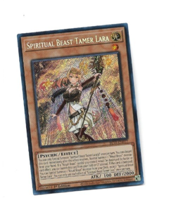 Yugioh Yu-Gi-Oh! Spiritual Beast Tamer Lara BLTR-EN017 1st edition Secret Rare - Image 1
