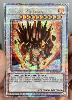Yugioh Jurrac Meteor RA04-EN139 Quarter Century Secret Rare 1st Ed NM w/Tracking - Image 1