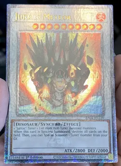 Yugioh Jurrac Meteor RA04-EN139 Quarter Century Secret Rare 1st Ed NM w/Tracking - Image 4