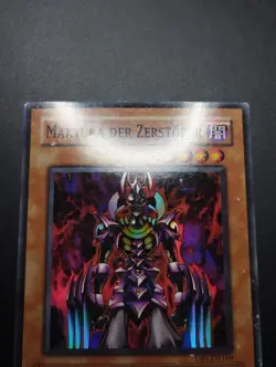YUGIOH 2004 | MAKYURA THE DESTROYER | DB1-DE169 | GERMAN | SUPER RARE | VG (MP) - Image 4