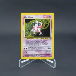 Mr. Mime Jungle 6/64 *NM* Pokemon TCG Card Holo Rare WOTC Vintage 1999 - Image 1