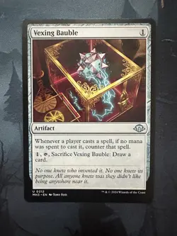 Vexing Bauble Modern Horizons 3 Regular Card Magic the Gathering - Image 1