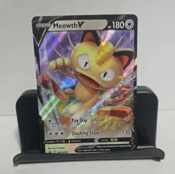 Meowth V SWSH004 SWSH: Sword & Shield Promo Cards Holo - Image 1