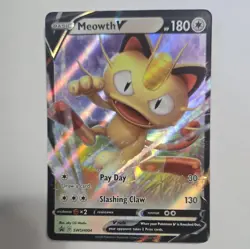 Meowth V SWSH004 SWSH: Sword & Shield Promo Cards Holo - Image 4