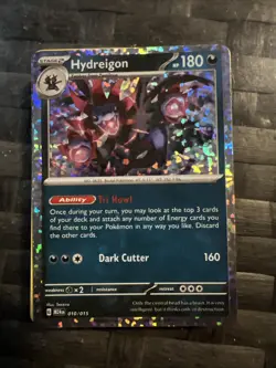 Hydreigon HOLO - NEW McDonald’s Happy Meal Pokemon Promo Card G M24 En 10/15 - Image 1