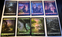 16 Card Full Art Foil Land Set Magic The Gathering Final Fantasy - Image 2