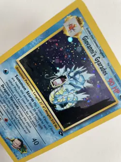 Pokemon TCG Giovanni's Gyarados Holo Card 5/132 Gym Challenge Rare - Ungraded - Image 3