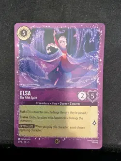 Elsa - The Fifth Spirit 6 Disney Lorcana Promo Cards Holo - Image 1