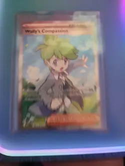 Wally's Compassion Mega Evolutions 176/132 Secret Rare Pokemon Card - Image 1
