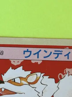 Arcanine 059 Green Back Topsun Nintendo - Japanese Pokemon Card - 1995 - Image 5