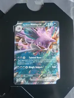 3 x Destined Rivals EX Tin Promo Cards Mewtwo SVP216 Nidoking SVP217 Persian 218 - Image 3