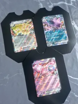 3 x Destined Rivals EX Tin Promo Cards Mewtwo SVP216 Nidoking SVP217 Persian 218 - Image 5