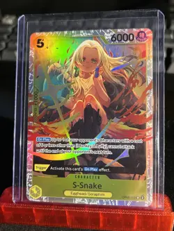 S-Snake OP08-112 SR One Piece Card Game Two Legends - Image 1