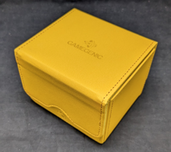 Sidekick 100+ XL YELLOW Deck Box GameGenic Holds 100 Cards for TCG's MTG Pokemon - Image 1
