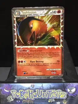 Pokemon Card Typhlosion HGSS09 HeartGold SoulSilver BlackStar Promo Played 2 - Image 1
