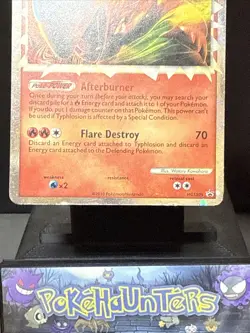 Pokemon Card Typhlosion HGSS09 HeartGold SoulSilver BlackStar Promo Played 2 - Image 3