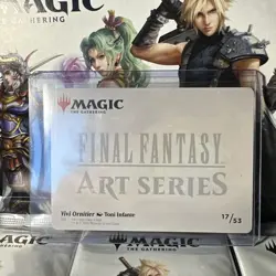 MTG Final Fantasy Art Series Vivi Ornitier x1 NM Art Card - Image 2