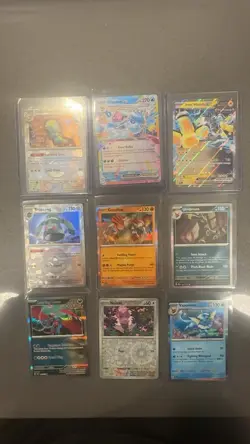 Pokemon TCG Trading Cards Collection 9 random cards - Image 1