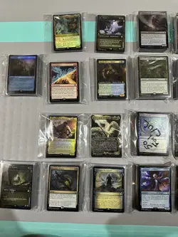 Magic The Gathering Bulk Lot 995 Cards C/UC, Foil C/UC, Lands, R/M With Foils. - Image 2