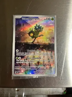 Teal Mask Ogerpon 123 Sv: Scarlet & Violet Promo Cards Holo - Image 1