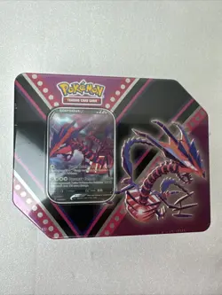 Pokemon TCG Eternatus V Powers Tin Factory Sealed 2020 New Pokemon - Image 1