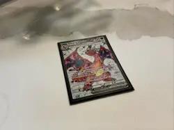 CHARIZARD ex #056 Pokemon TCG S&V Obsidian Flames Holo Tera Black Star Promo - Image 1