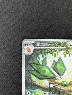 Pokemon TCG Vibrava 206/191 Sv08: Surging Sparks Illustration Rare Card - Image 3