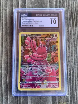 2023 POKEMON CROWN ZENITH GALARIAN GALLERY HOLO ORICORIO CGC 10 GEM MINT - Image 1