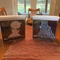 Pokemon Center Mega Evolution Gardevoir & Lucario ETB Bundle - 1 of each Art - Image 1