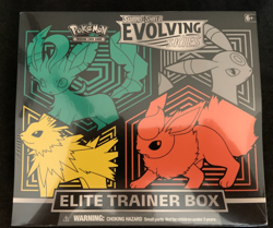 Pokemon Elite Trainer Box ETB Sword & Shield Evolving Skies Sealed New - Image 1