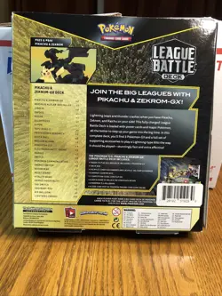 Pokemon Pikachu & Zekrom-GX League Battle Deck - Factory Sealed Deck - Image 3